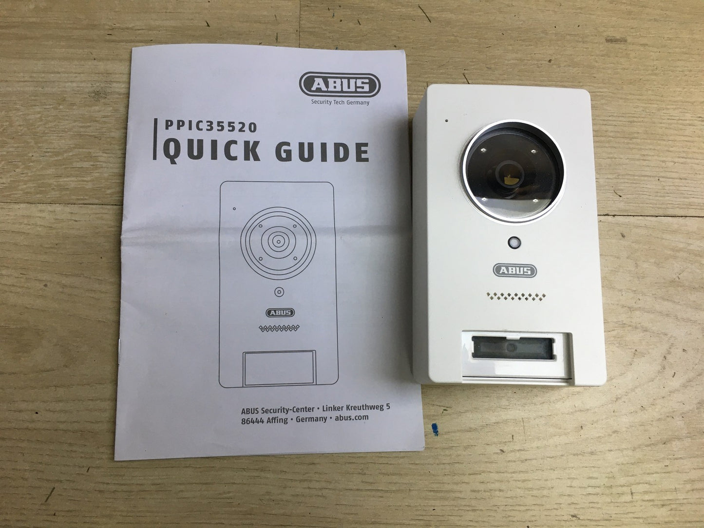 ABUS Smart Security World WLAN Video-Türsprechanlage PPIC35520, I33238