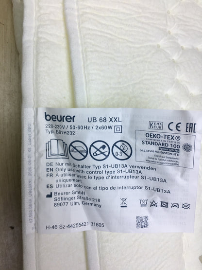 Beurer UB 68 heated underblanket, XXL, I31221 
