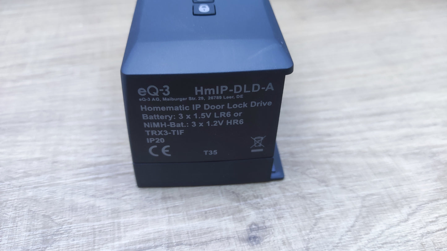 Homematic IP Smart Home Türschlossantrieb HmIP-DLD-A (160555A0) anthrazit I32687