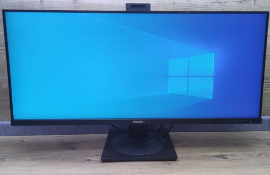 Philips 40B1U5601H Monitor 39.53" UWQHD 3440x1440 IPS HDR USB-C Webcam Mikrofon