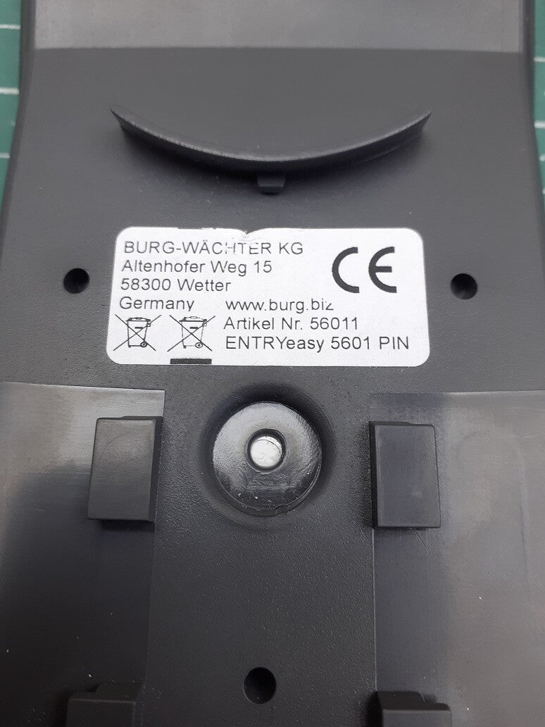 BURG-WÄCHTER Elektronisches Türschloss secuENTRY easy 5601 Pin, V06474