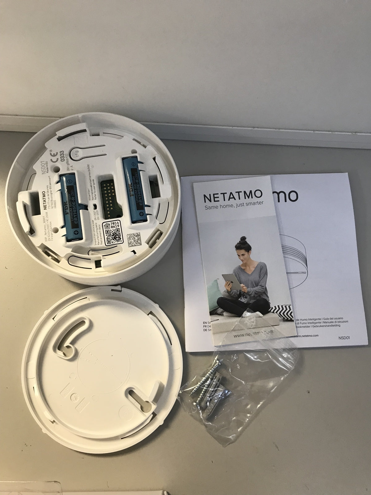 Netatmo Smart Smoke Detector NSD01, I32151 