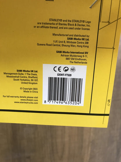 Stanley SXWTD-FT520 steel sack truck, 120 kg max. load, I32942 