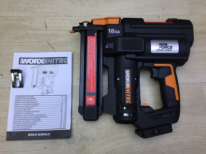 WORX WX844 Nitro Akku-Tacker 20V Solo, 18 GA, I33910