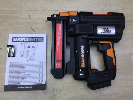 WORX WX844 Nitro Akku-Tacker 20V Solo, 18 GA, I33910