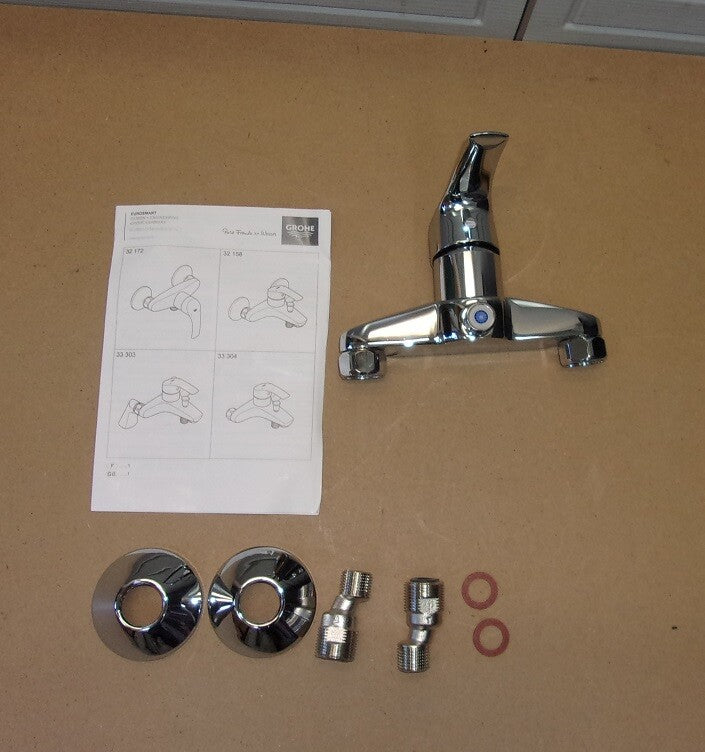 GROHE Eurosmart Einhebelbrausebatterie Chrom, 32172001, Y09646