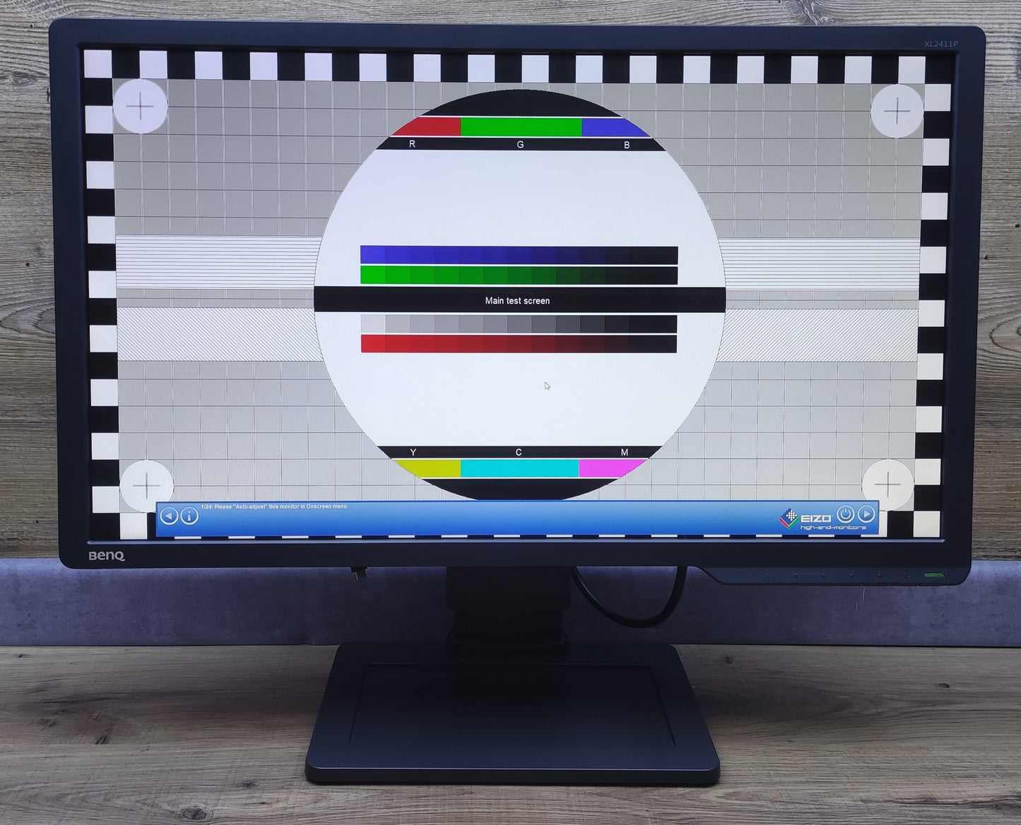 BenQ ZOWIE XL2411P Gaming Monitor 24" FHD 1920x1080 DVI HDMI DP 144Hz 1ms (GtG) 