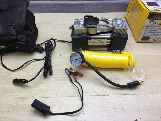 Peraline WM 102-7B Kompressor Doppelzylinder 10 bar mit Manometer, I33327