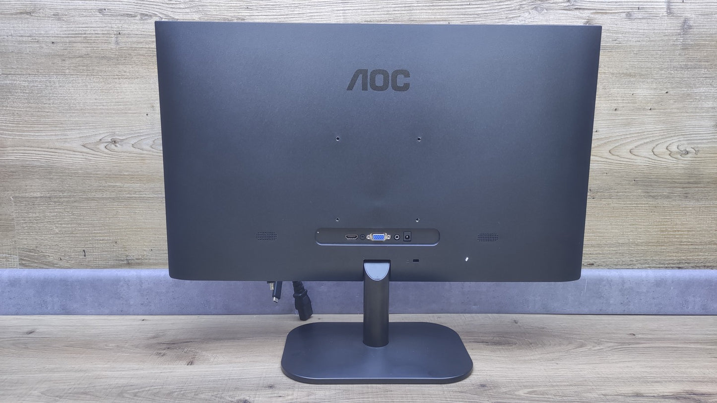 AOC 24B2XHM2 Monitor 23.8" FHD 1920x1080 HDMI VGA 75Hz 4ms (GtG) black 