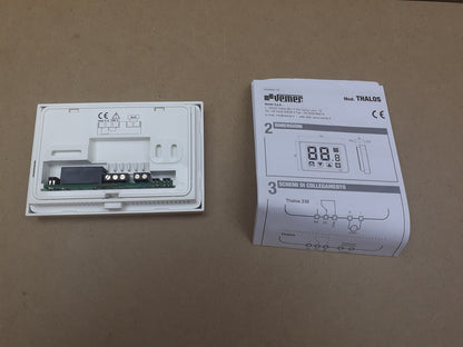 Vemer Thalos Thermostat VE434700 mit Touch-Screen 230 weiß, I06778
