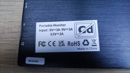 UPERFECT Tragbarer 2K Monitor 17.3" 2560x1440 IPS HDMI USB-C 60Hz Lautsprecher