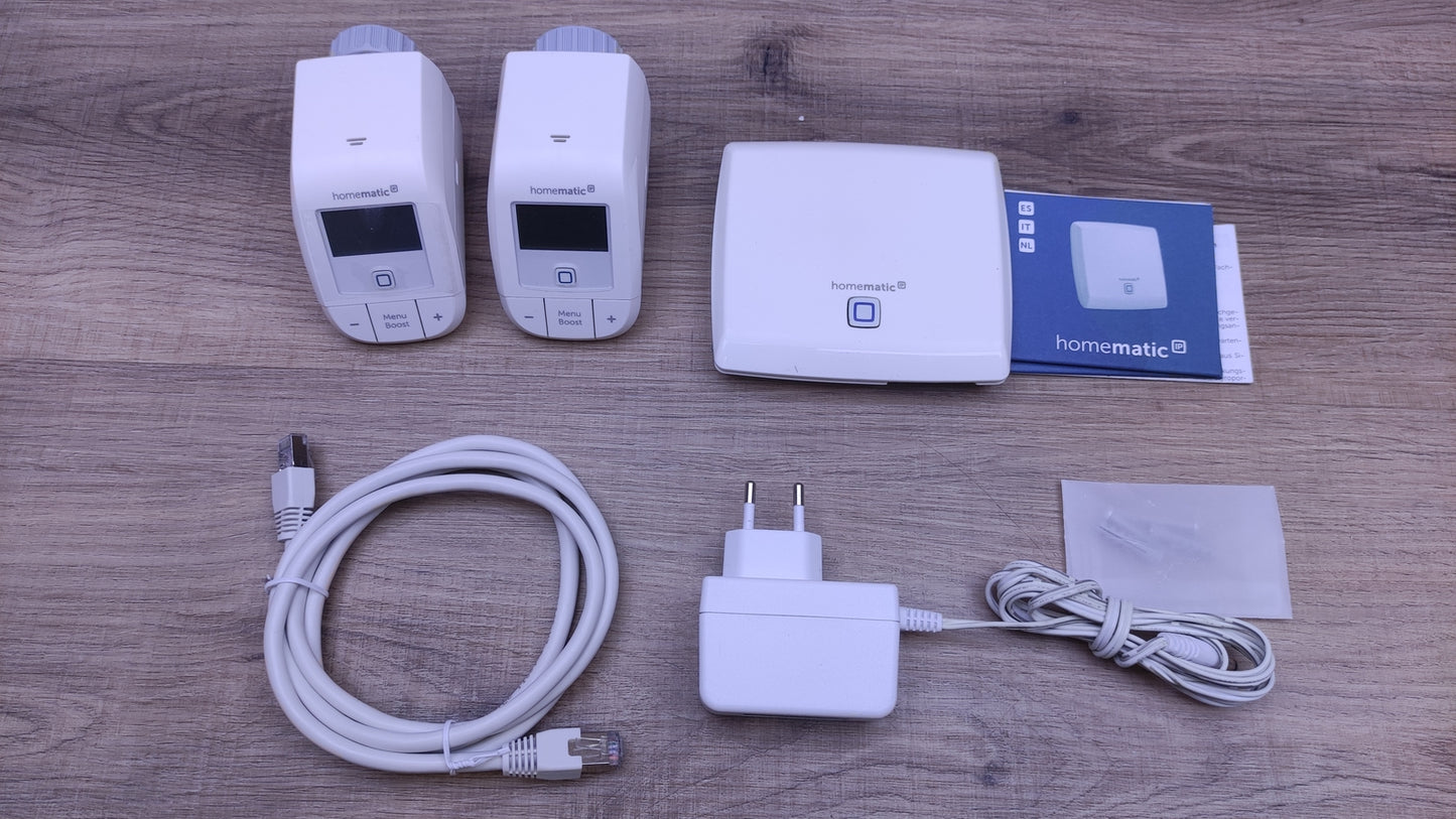 Homematic IP Smart Home Starter Set Heating HmIP-SK16-2, I32677 