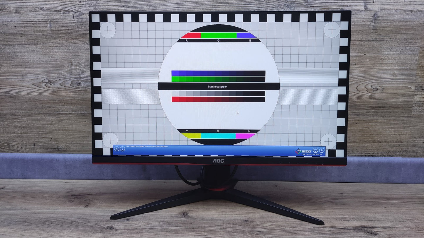 AOC Gaming 24G2/BK Monitor 23.8" FHD 1920x1080 HDMI DP AMD FreeSync 144Hz 1ms 