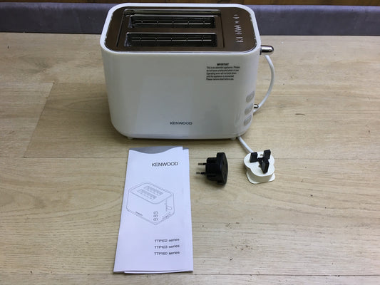 Kenwood TTP 102 Toaster 800W 2 Slots White, I29212 