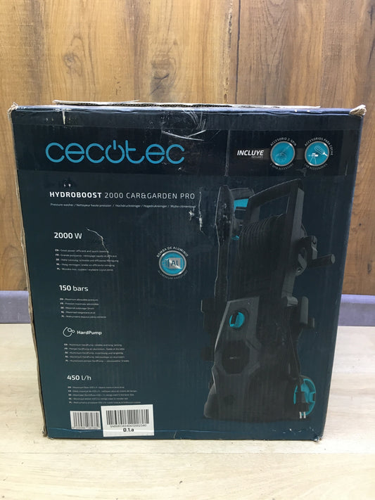 Cecotec 08138 HydroBoost 2000 Car&amp;Garden Pro high-pressure cleaner, 2000 W, I32074 