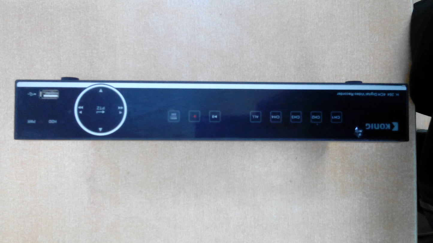 König 4-Kanal Digitalrecorder SAS-DVR1004 DEFEKT, V00350