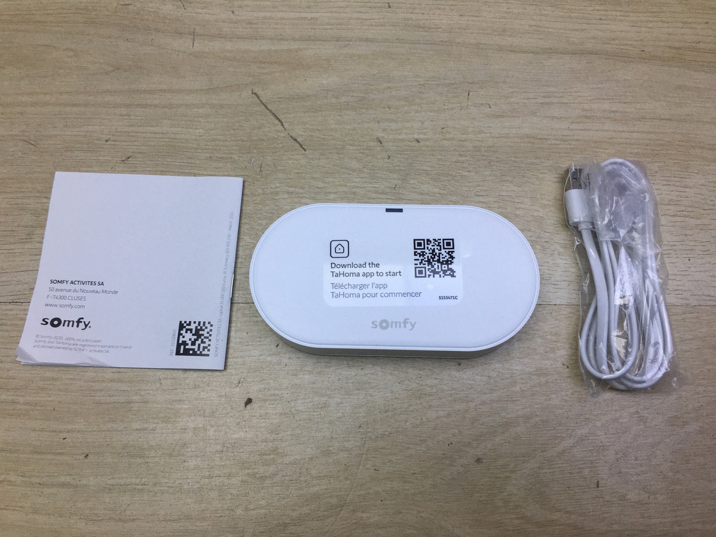 Somfy 1870755 TaHoma mini Connectivity Kit Steuerzentrale, I31357