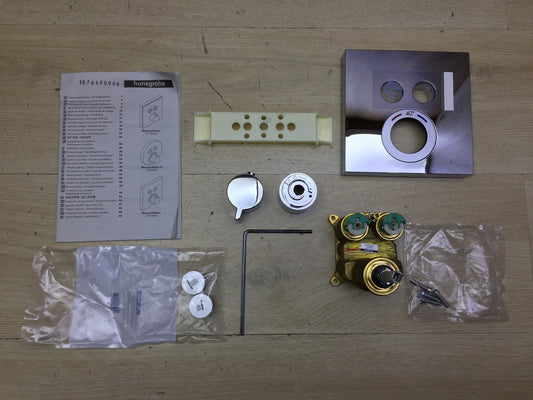 Hansgrohe ShowerSelect Unterputz Thermostat 15763000, für 2 Funktionen, I34169