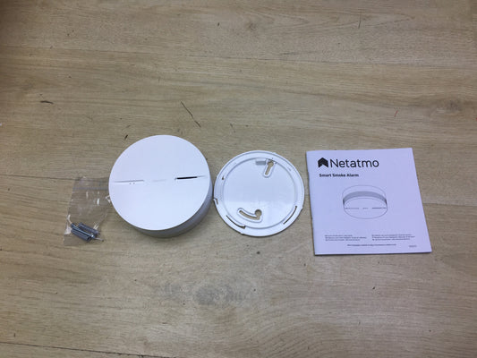 Netatmo Smart Smoke Detector NSD01, automatic tests, smoke alarm, I31496