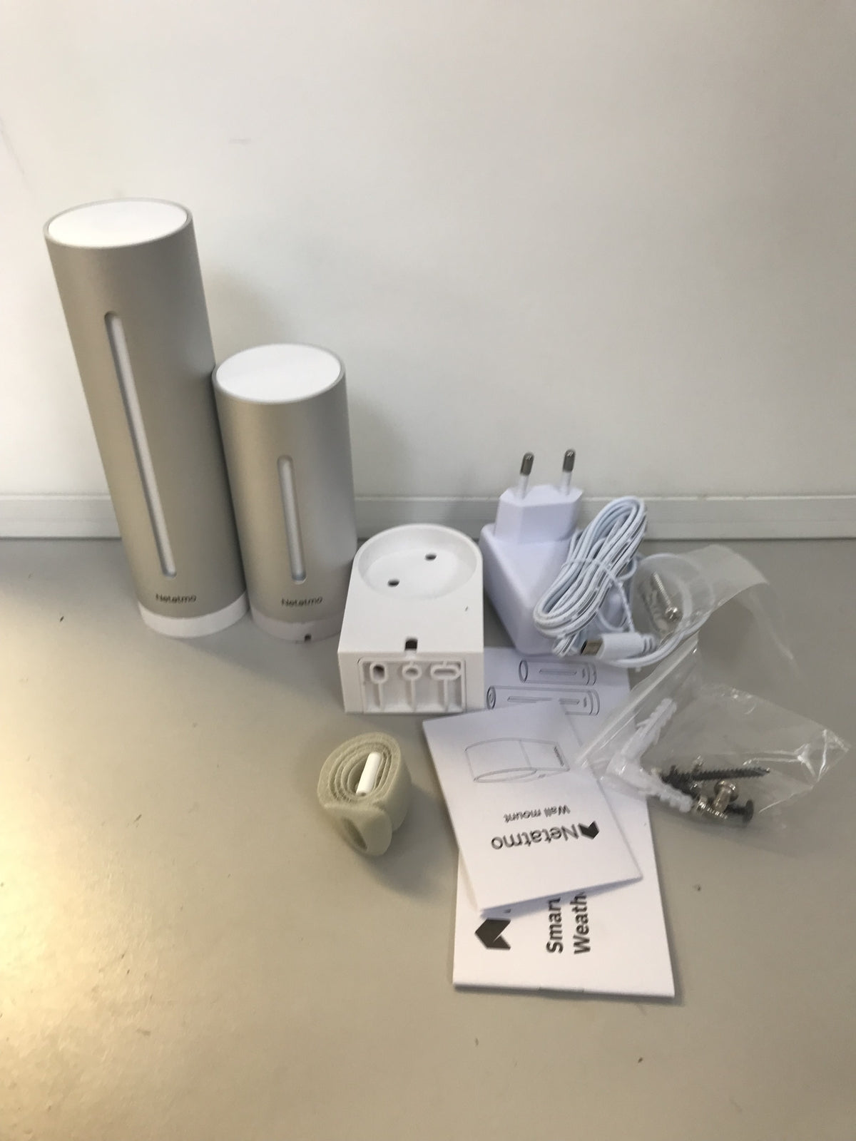 Netatmo Smarte Wetterstation mit Wandhalterung, I32869