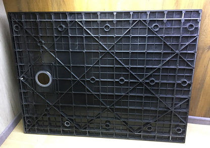 VILSTEIN Duschwanne 120x90 cm, Steinoptik, Flach, Antirutsch, I31765