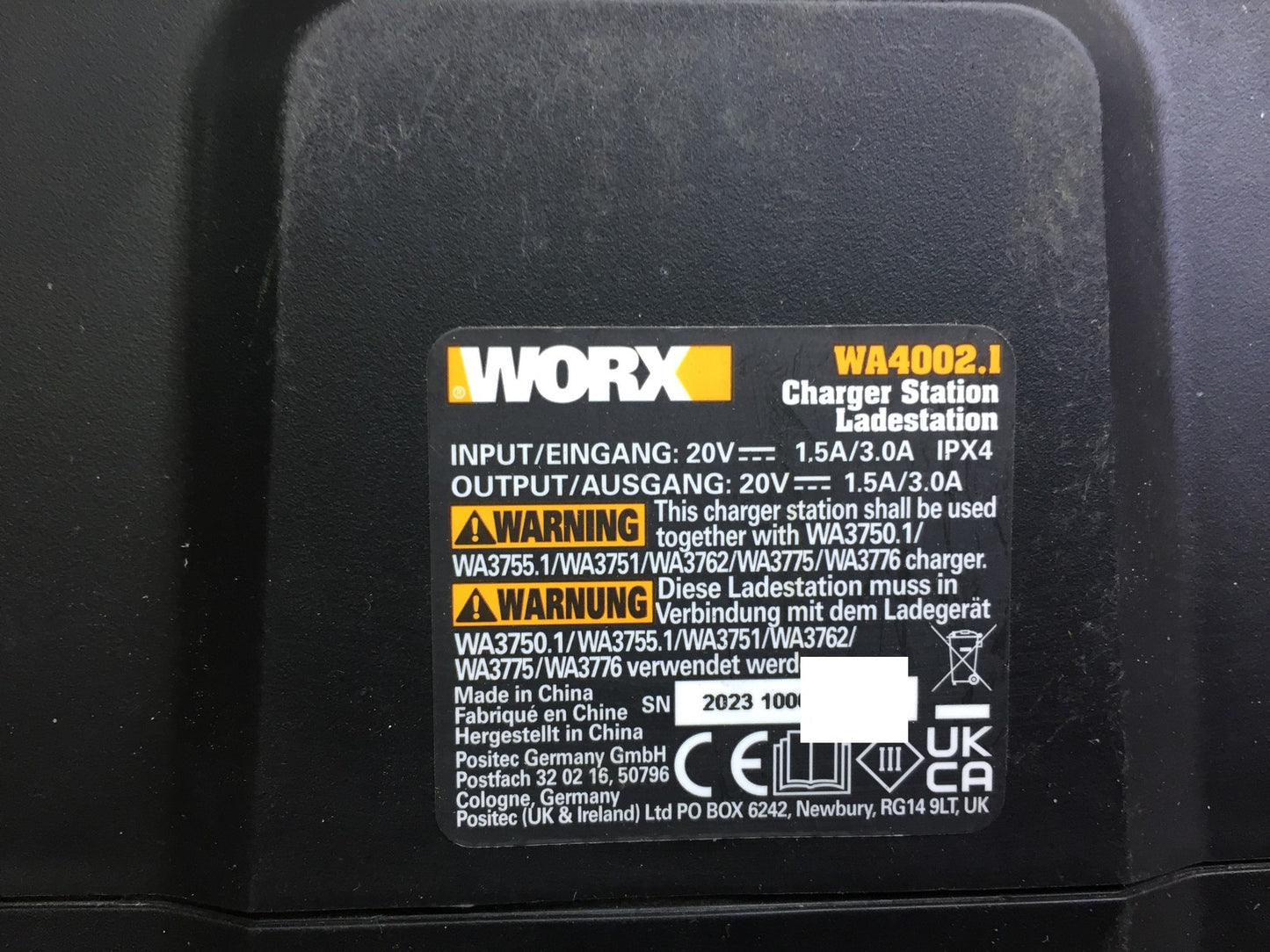 WORX Landroid M500 PLUS WR165E Mähroboter bis 500 qm, I34188