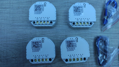 Meross MSS810 Smart WiFi Relais WLAN Schalter, 4-er Set, I34364