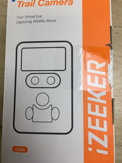 iZEEKER iG600 Wildkamera WLAN Duales Objektiv 4K 30fps 60MP, I34193
