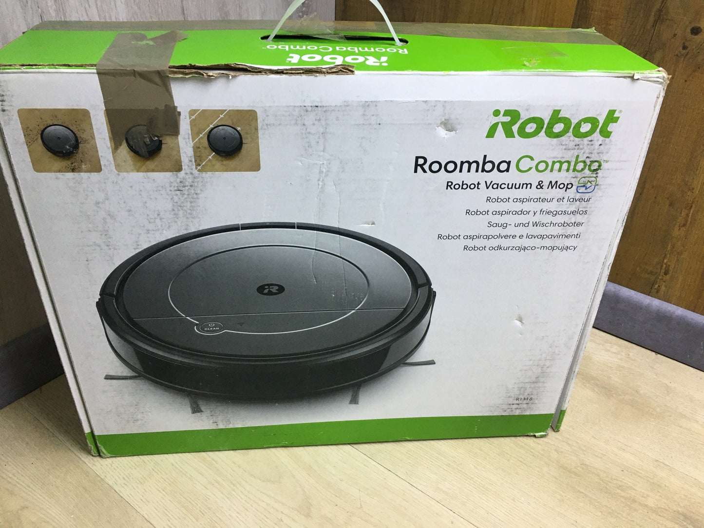 iRobot Roomba Combo Vacuum Robot with Mop Function RVF-Y1, I31119
