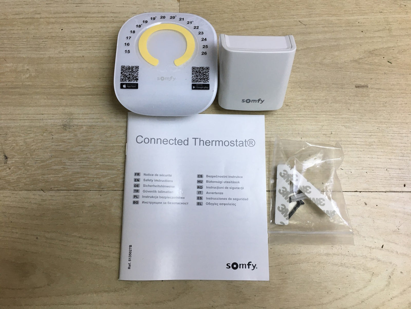 Somfy 1870774 Heizungsthermostat V2, mit Gateway, I33194