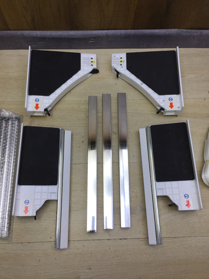 NIUXX Universal Zwischeneinbaurahmen Set für Waschmaschine und Trockner, I34051