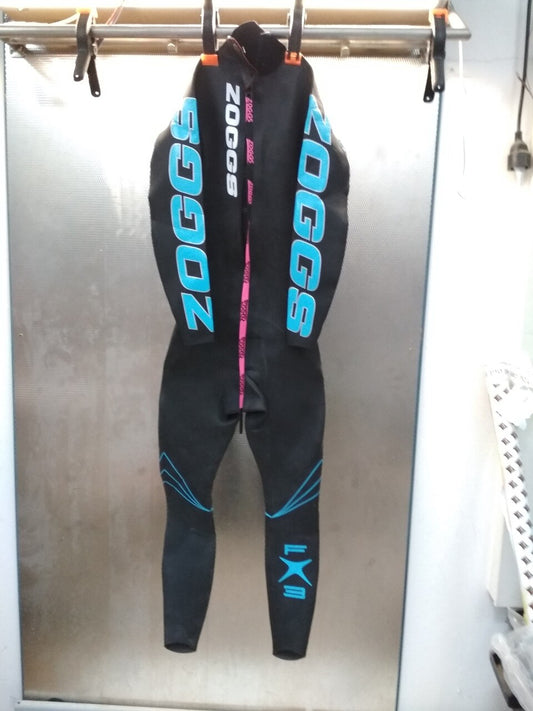 Zoggs FX3 Damen Neoprenanzug schwarz/blau Y07825