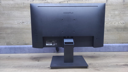 KOORUI 22N1 Monitor 22" FHD 1920x1080 HDMI VGA 75Hz 6ms Eye Comfort black 