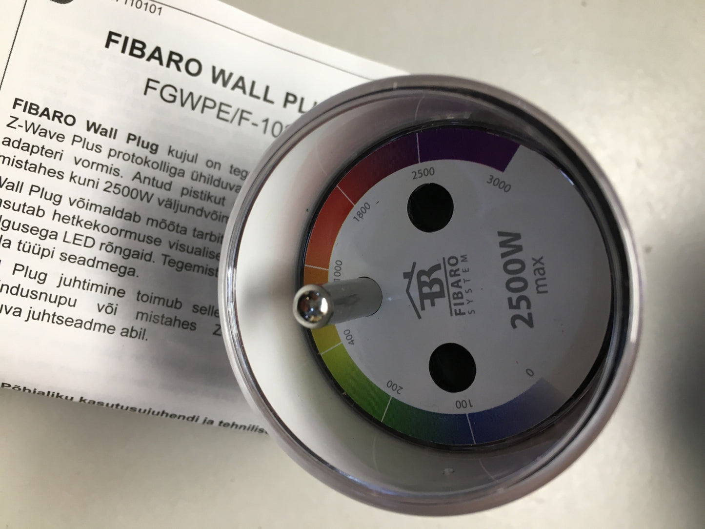 FIBARO Wall Plug / Z-Wave Plus Smart Steckdose Plug  FGWPE-102, FR Typ E, I15543