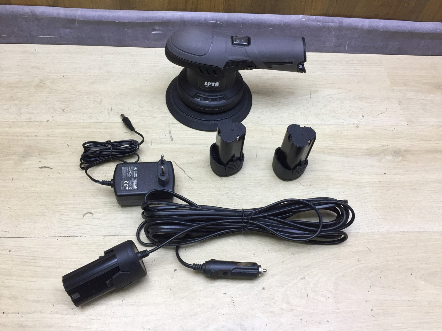 SPTA LD601EU Akku-Poliermaschine 12V Akkus Set I34264