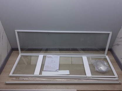 Aurlane Triple White Badewannenfaltwand 125 x 143 cm, mit Klarglas, I17452