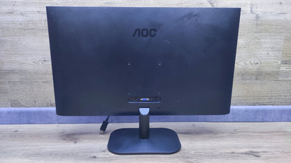 AOC 27B2H Monitor 27" FHD 1920x1080 VGA HDMI 75Hz 7ms (GtG) black 