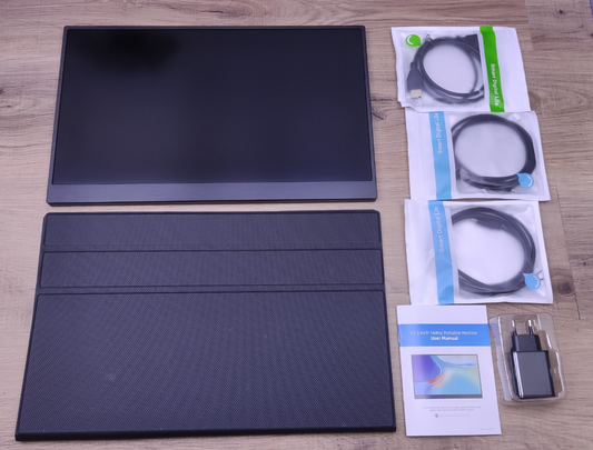 Uperfect Tragbarer Monitor 17,3" 1920x1080 USB-C Mini HDMI 144Hz Lautsprecher