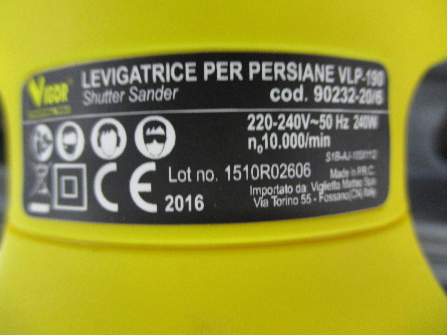 Vigor VLP-190 Polier- / Schleifmaschine 24 W, A00444