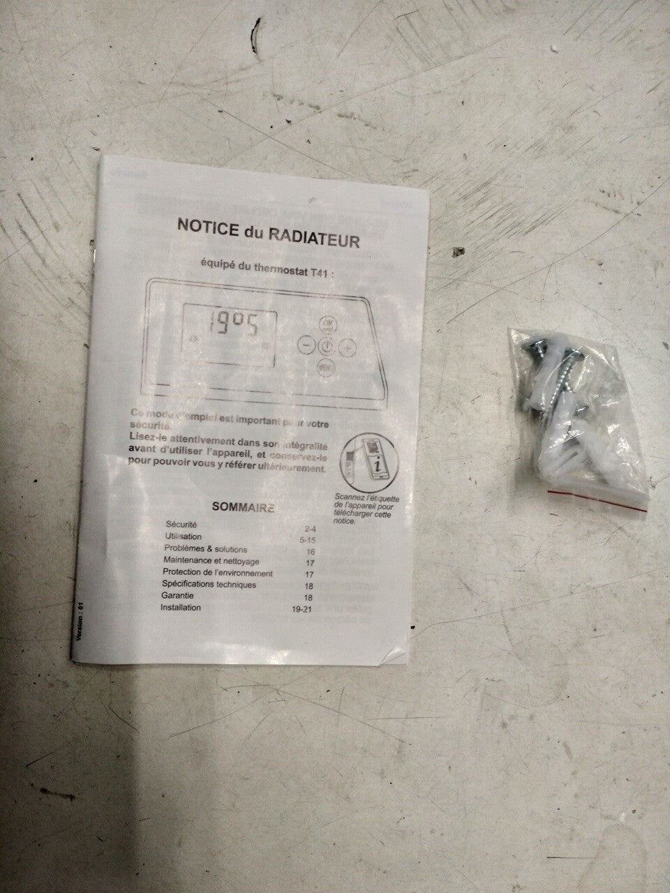 CARRERA HV20GT41A Heizkörper 2000 W Rechnung Y06210