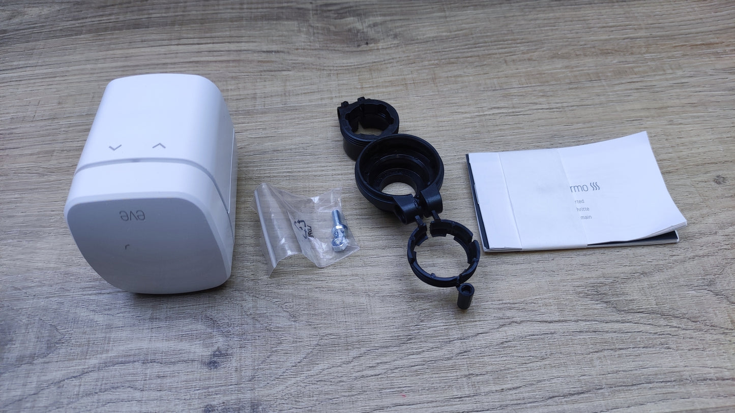 Eve Thermo Smartes Heizkörperthermostat mit LED-Display, I30775