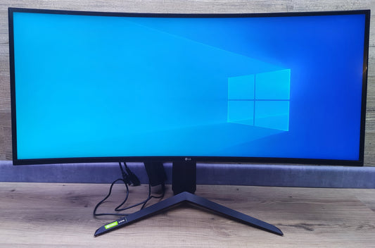 LG 34GN850-B Gaming Monitor 34" QHD 3440x1440 Nano IPS NVIDIA G-Sync 160Hz 1ms 