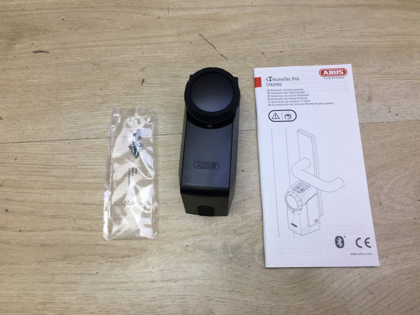 ABUS HomeTec Pro Bluetooth CFA3100 Elektronisches Türschloss schwarz, I31300