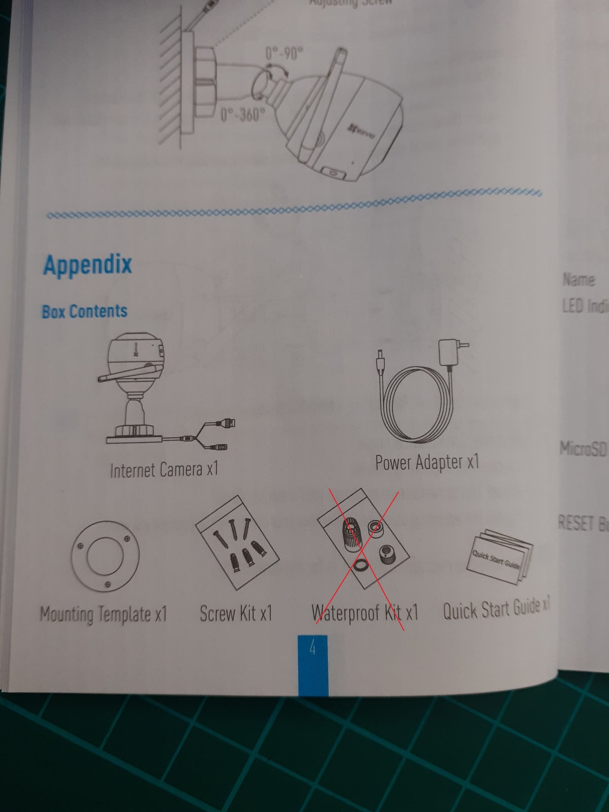 EZVIZ C3W Color Night Vision 1080p Überwachungskamera aussen, I04805