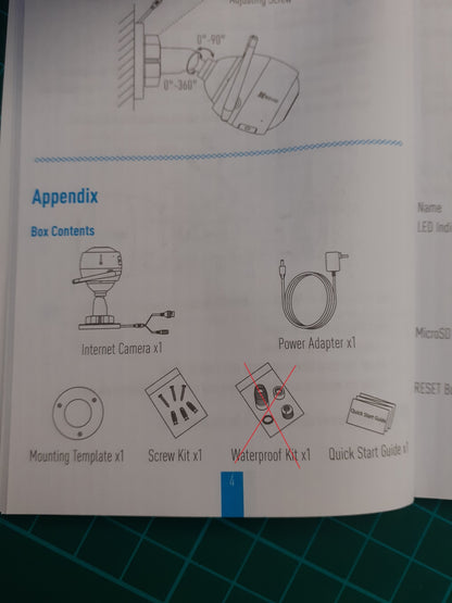 EZVIZ C3W Color Night Vision 1080p Überwachungskamera aussen, I04805