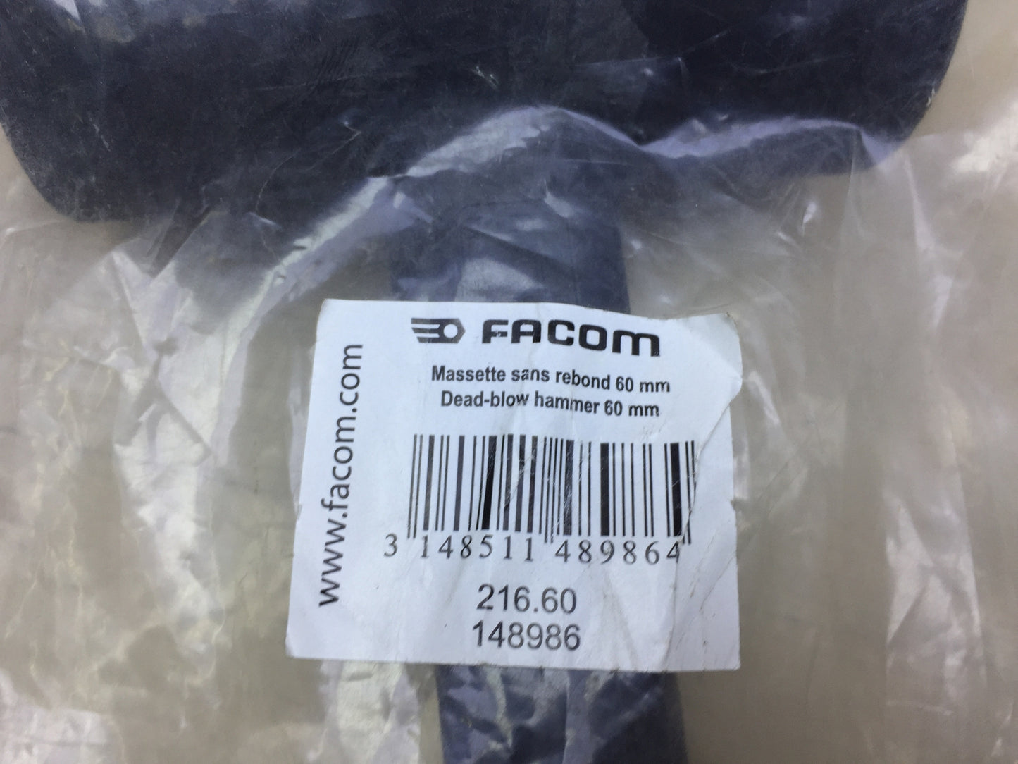 FACOM rückschlagfreier Hammer mit PVC-Griff 216.60, I28308