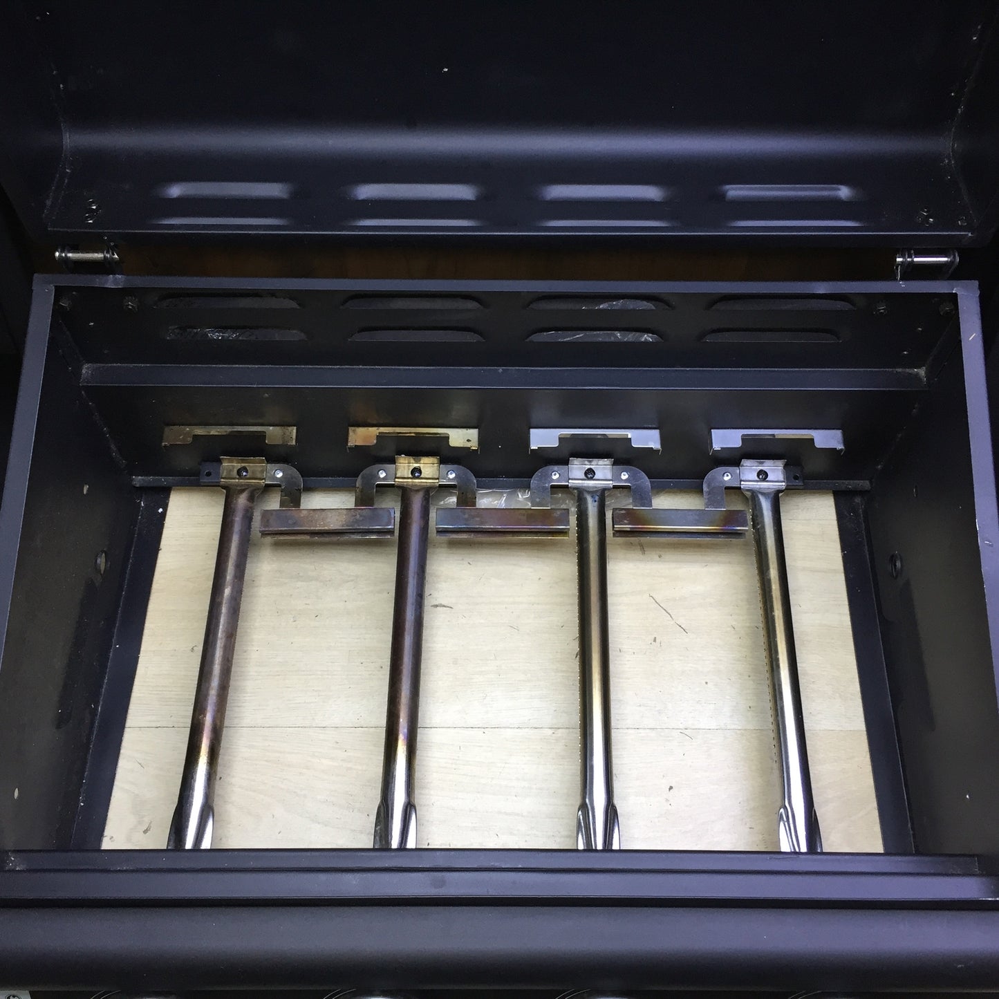 Landmann GrillChef Gasgrill 4Br 1Sb Grillfläche 65x40 cm schwarz 12754 I32855