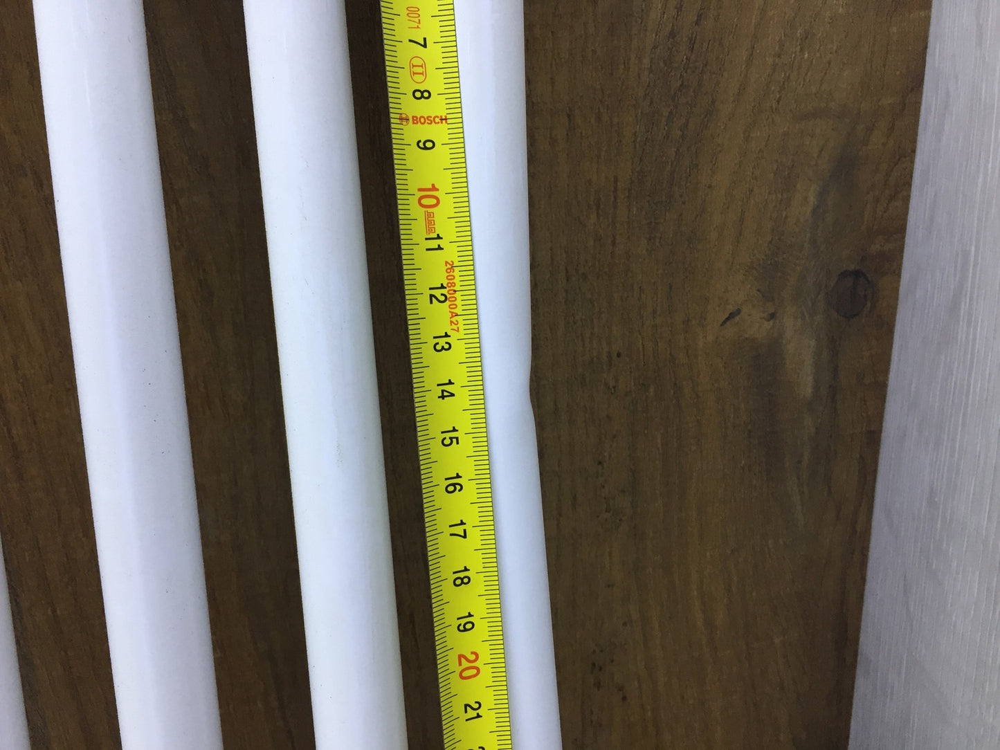 Schulte Bad-Heizkörper Toskana, 153x60 cm, Anschluss unten, alpin-weiß, I32979