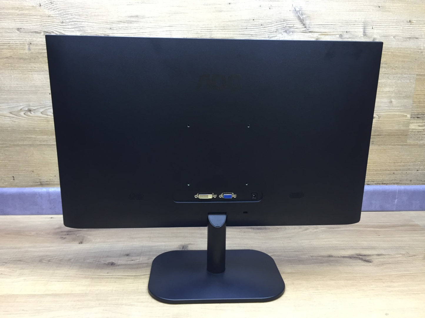 AOC 24B2XD Monitor 23.8" FHD 1920x1080 IPS VGA DVI 75Hz 60Hz black 