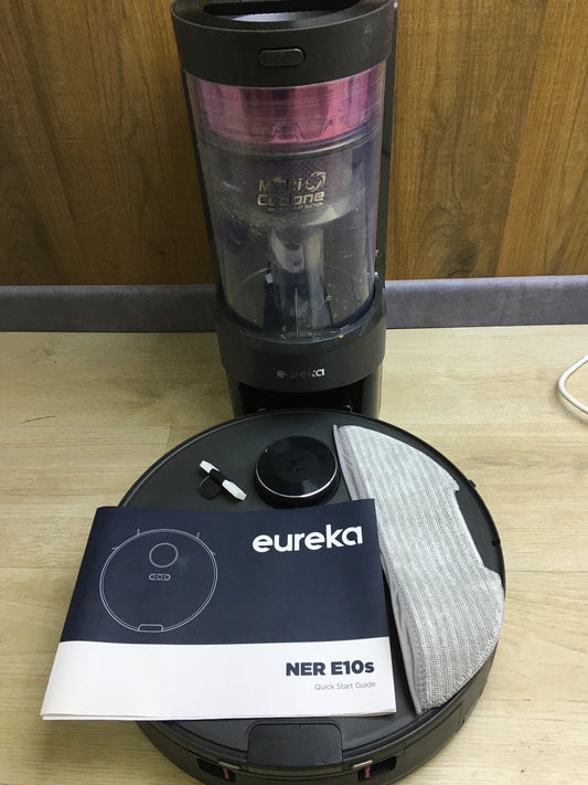EUREKA NER E10s vacuum/mop robot with bagless vacuum station, I29636